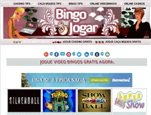 Tablet Screenshot of bingo-jogar.com